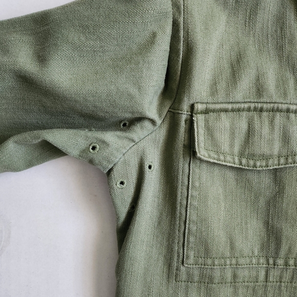 PINK Victoria Secret Green‎ denim jacket - Picture 8 of 12